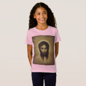 Heilige gezicht van Jezus Christus T-shirt (Voorkant volledig)