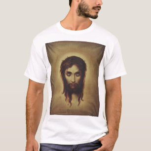 Heilige gezicht van Jezus Christus T-shirt