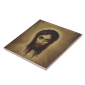 Heilige gezicht van Jezus Christus Tegeltje (Zijkant)