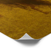 Heilige gezicht van Jezus Christus/Veronica's Veil Poster (Hoek)