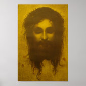 Heilige gezicht van Jezus Christus/Veronica's Veil Poster (Voorkant)