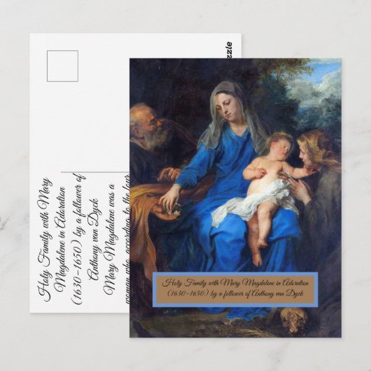 Heilige Gezin Briefkaart (Voorkant / Achterkant)