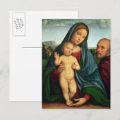 Heilige Gezin Briefkaart (Voorkant / Achterkant)