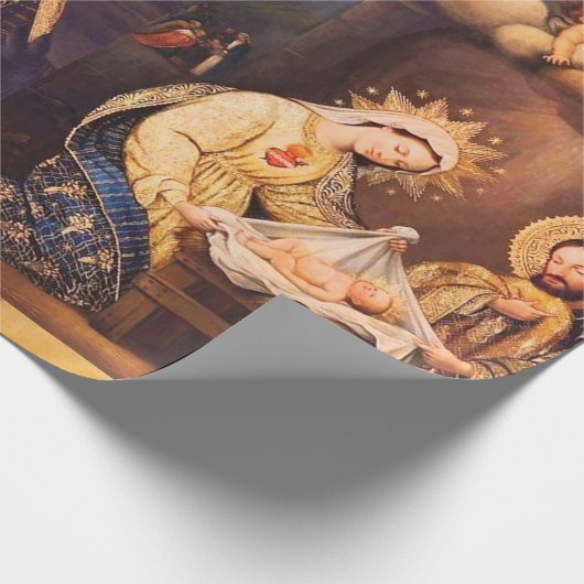 Heilige Gezin Cadeaupapier (Hoek)