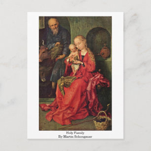 Heilige Gezin door Martin Schongauer Briefkaart