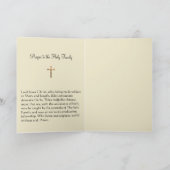 Heilige Gezin Gelijfd Jezus Mary St. Joseph Kaart (Binnen)