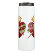 Heilige Gezin hoort Thermal Tumbler Thermosbeker (Achterkant)