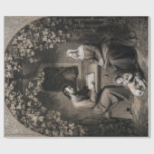 Heilige Gezin Maagd Mary Sint Jezus Christus Cadeaupapier (Vlak)