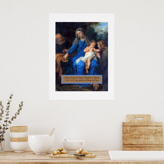 Heilige Gezin Poster (Keuken)