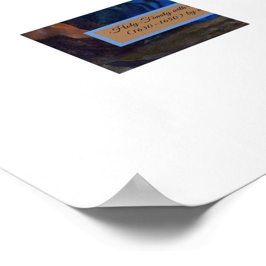 Heilige Gezin Poster (Hoek)