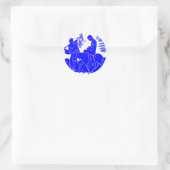 Heilige Gezin Ronde Sticker (Tas)