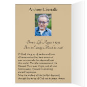 Heilige Gezin Schrift Sympathie Heilige Kaart Hart (Binnen (Links))