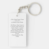 Heilige Gezin Sleutelhanger (achterkant)