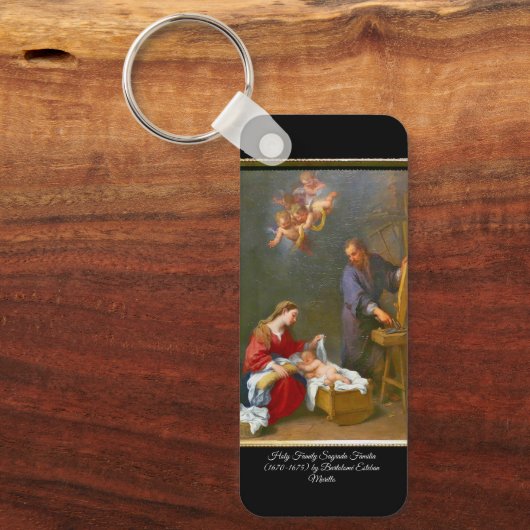 Heilige Gezin Sleutelhanger (Voorkant)