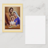Heilige Gezin Visitekaartje (Voorkant / Achterkant)