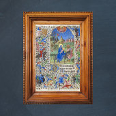 Heilige Gezin Vlucht Egypte middeleeuws Manuscript Poster