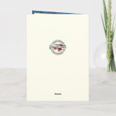 Heilige Ghost Godchild Feestdagen Kaart (Achterkant)