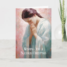 Heilige Goddelijke Kerst Kaart