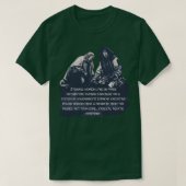 Heilige Graal Boer Mocks Arthurs Systeem van Overh T-shirt (Design voorkant)