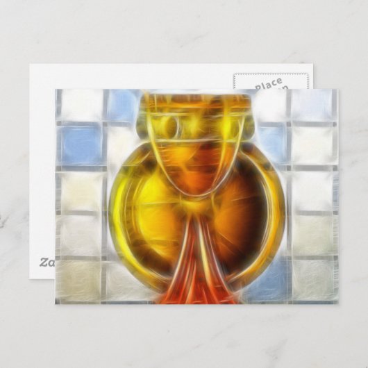 Heilige Graal Briefkaart (Voorkant / Achterkant)