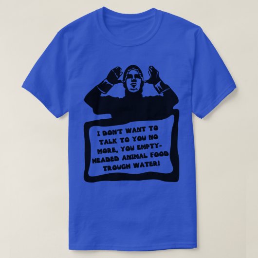 Heilige Graal Franse Taunt 1 T-shirt (Design voorkant)