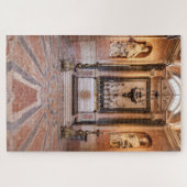 Heilige Gregorius en Sint Ambrosius. Italiaanse ba Legpuzzel (Horizontaal)