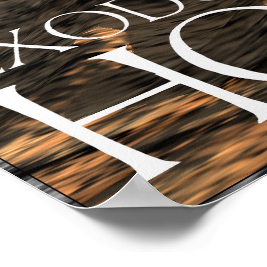 Heilige grond poster (Hoek)