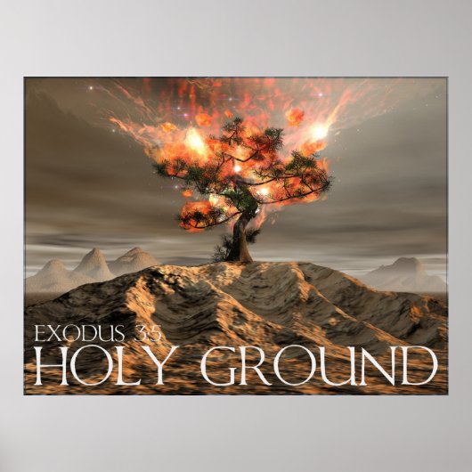 Heilige grond poster (Voorkant)