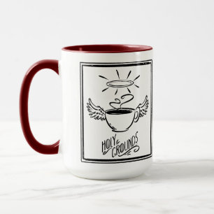HEILIGE GRONDEN KOFFIE door Jeff Willis Art Mok