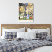 Heilige Grove van Pierre Puvis de Chavannes Canvas Afdruk (Insitu (Slaapkamer))