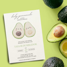 Heilige Guacamole Avocado Baby shower