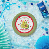 Heilige Guacamole Avocado Baby shower Paper Bord (Feest)