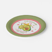 Heilige Guacamole Avocado Baby shower Paper Bord (Gekanteld)