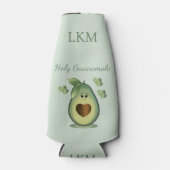 Heilige Guacamole - Avocado Flesjeskoeler (Voorkant)