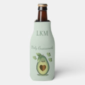 Heilige Guacamole - Avocado Flesjeskoeler (Fles Voorkant)