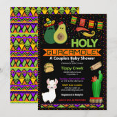 Heilige Guacamole Baby shower Kaart (Voorkant / Achterkant)