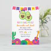 Heilige Guacamole Baby shower Kaart (Staand voorkant)