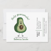 Heilige guacamole! baby shower Uitnodiging (Voorkant)
