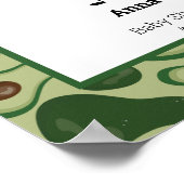 Heilige Guacamole! baby shower welkom Poster (Hoek)