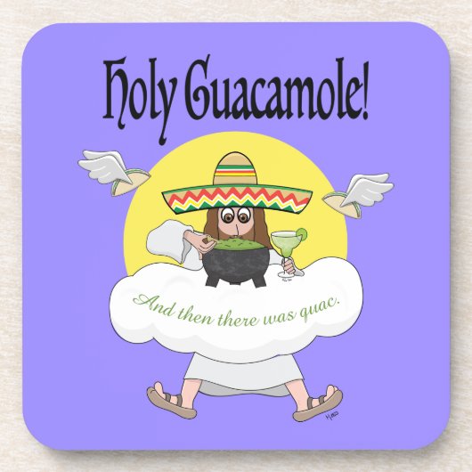 Heilige Guacamole Beverage Coaster Bier Onderzetter (Voorkant)