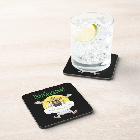 Heilige Guacamole Beverage Coaster Bier Onderzetter (Rechterzijde)
