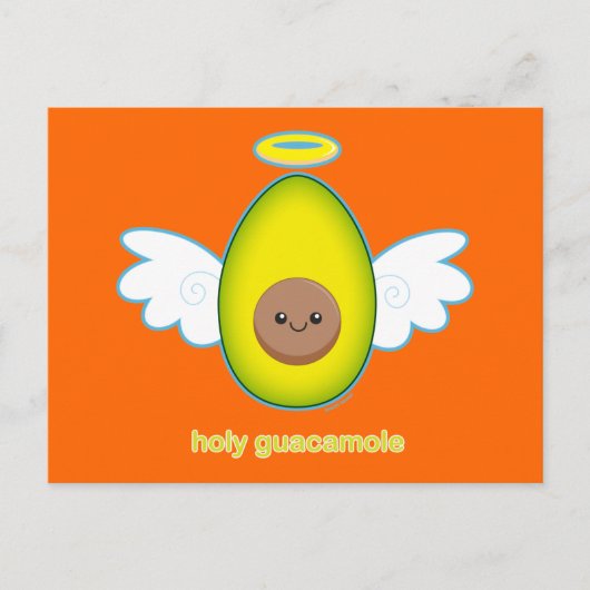 Heilige Guacamole Briefkaart (Voorkant)