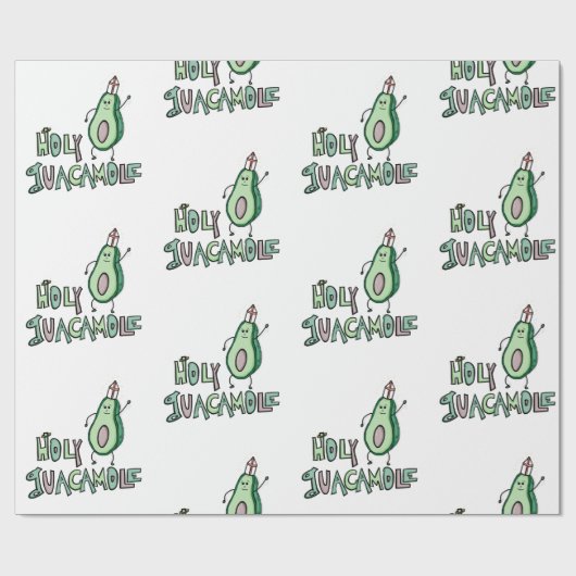 Heilige Guacamole Cadeaupapier (Vlak)