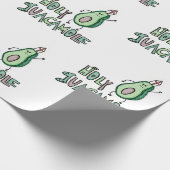 Heilige Guacamole Cadeaupapier (Hoek)