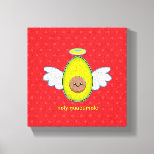 Heilige Guacamole Canvas Afdruk (Voorkant)