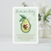 Heilige Guacamole Cute & Fun Avocado Books for Bab Informatiekaartje (Staand voorkant)