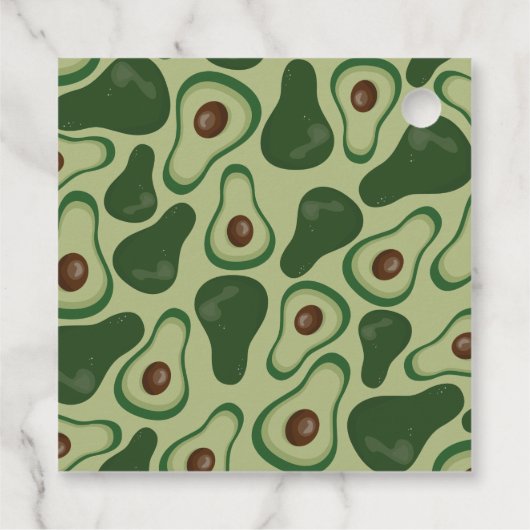 Heilige Guacamole! dank u Bedankjes Labels (Achterkant)