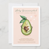 Heilige Guacamole een babymeisje is onderweg naar  Kaart (Voorkant)