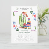 Heilige Guacamole Fiesta Afstuderen Kaart (Staand voorkant)