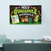 Heilige Guacamole Fiesta avocado Birthday Uno, Fot Spandoek (Beurs)
